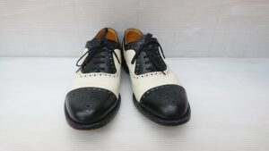 【靴修理】革靴　ブラックカラーチェンジ