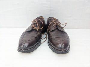 【革靴修理】ALDEN　オールデン革靴　傷補修、染め直し修理