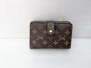 【財布修理】Louis Vuitton ヴィトン財布 ファスナー交換、ほつれ縫い直し修理
