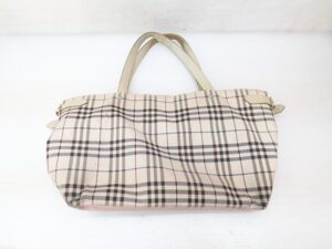 Burberry｜バーバリー バッグ持ち手交換修理