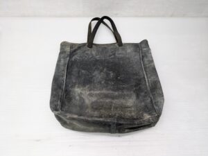 レザートートバッグ ≀ カド破れ、革あて補強