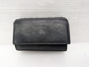 BOTTEGA VENETA｜ボッテガ財布、擦れ、小傷補修、染め直し修理