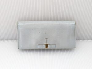 feragamo｜フェラガモ財布 擦れ傷色剥げ補修、染め直し修理